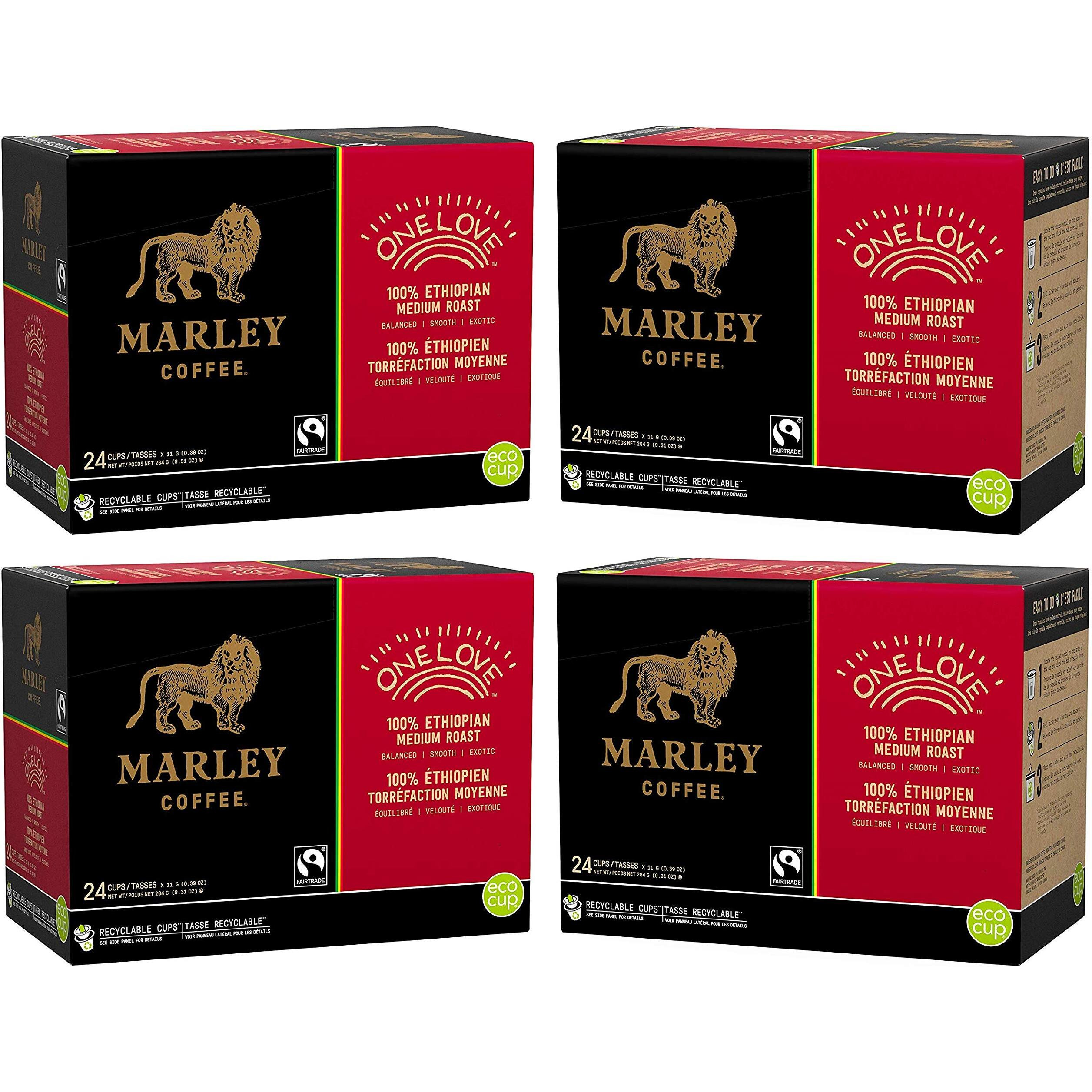 Marley Coffee One Love, Single Serve Realcup (96 Count)