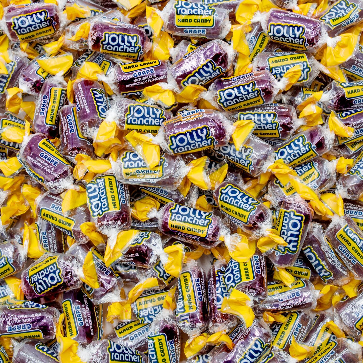 Jolly Rancher Hard Candy Grape Original Flavor 2 Lb - Bulk Bag, Individually Wrapped (148 Pieces)