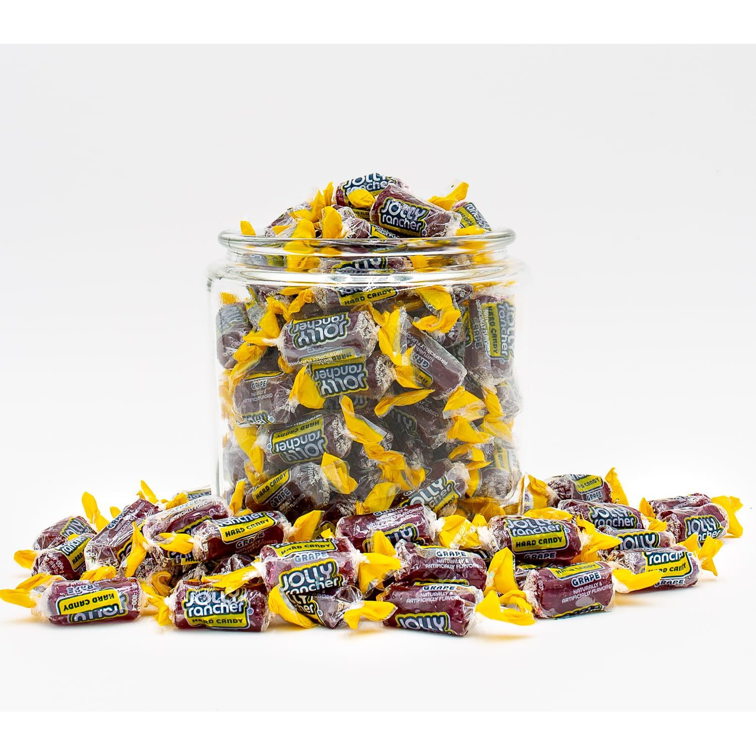 Jolly Rancher Hard Candy Grape Original Flavor 2 Lb - Bulk Bag, Individually Wrapped (148 Pieces)