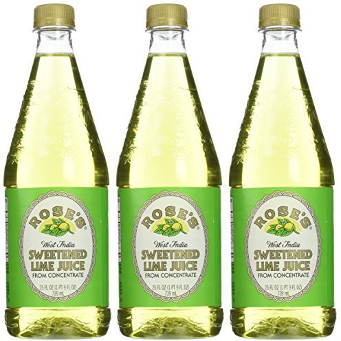 Rose's Lime Juice, 25 Fl Oz (Pack Of 3)