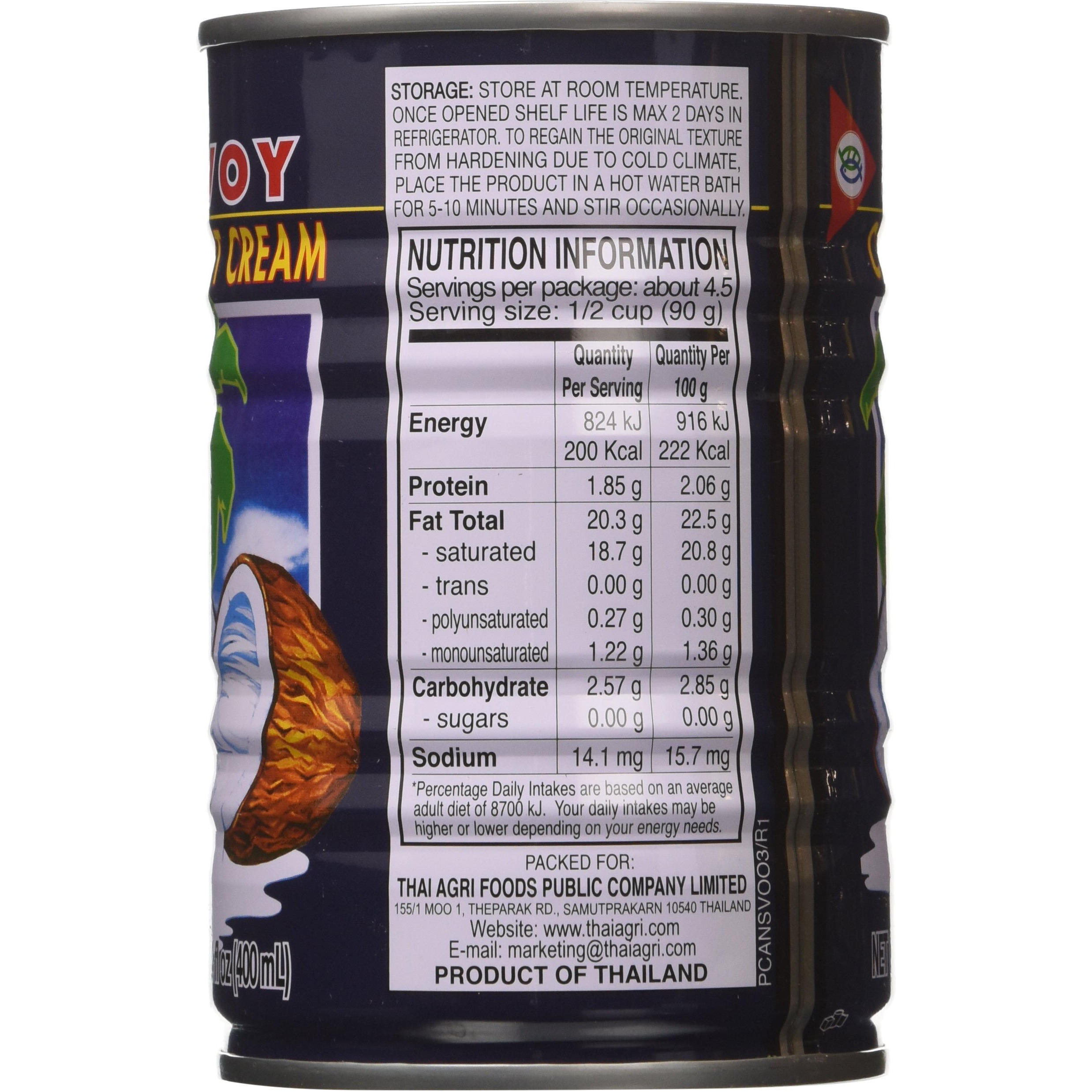 Savoy Coconut Cream 400Ml Pack Of 6