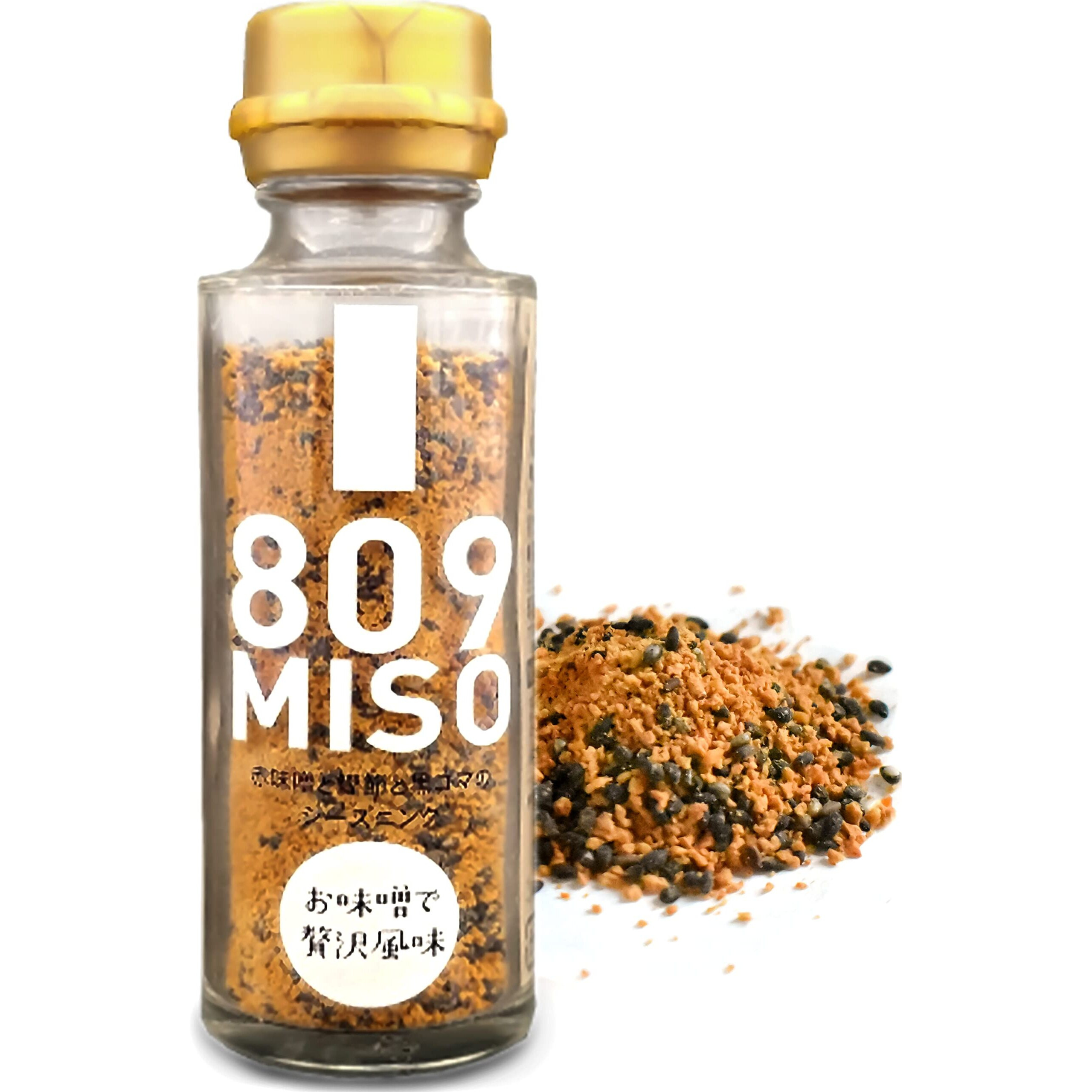 Japanese Furikake Seasoning, Rich Red Miso With Dried Bonito Flakes And Black Sesame (45G), Made In Japan,Sold By Japanese Company Yamasan