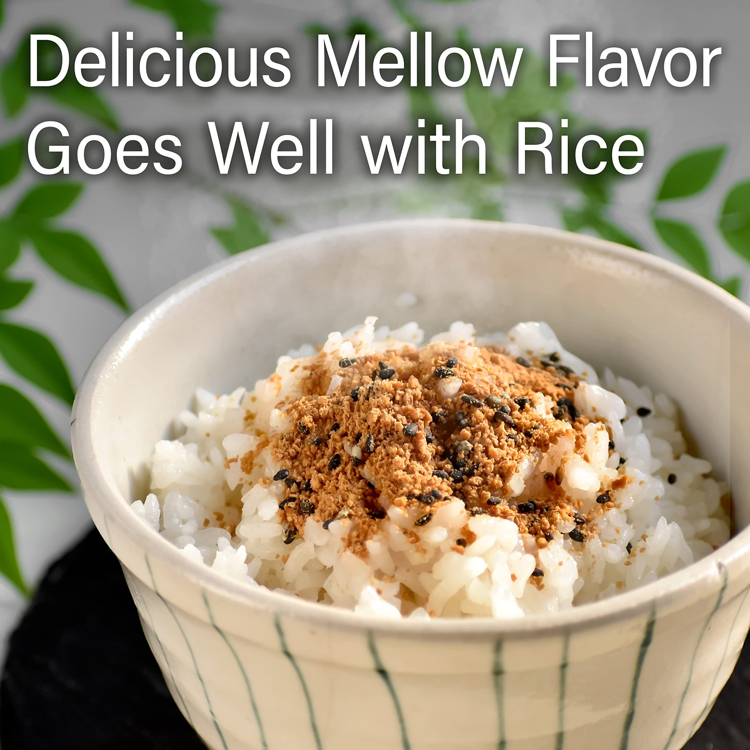 Japanese Furikake Seasoning, Rich Red Miso With Dried Bonito Flakes And Black Sesame (45G), Made In Japan,Sold By Japanese Company Yamasan