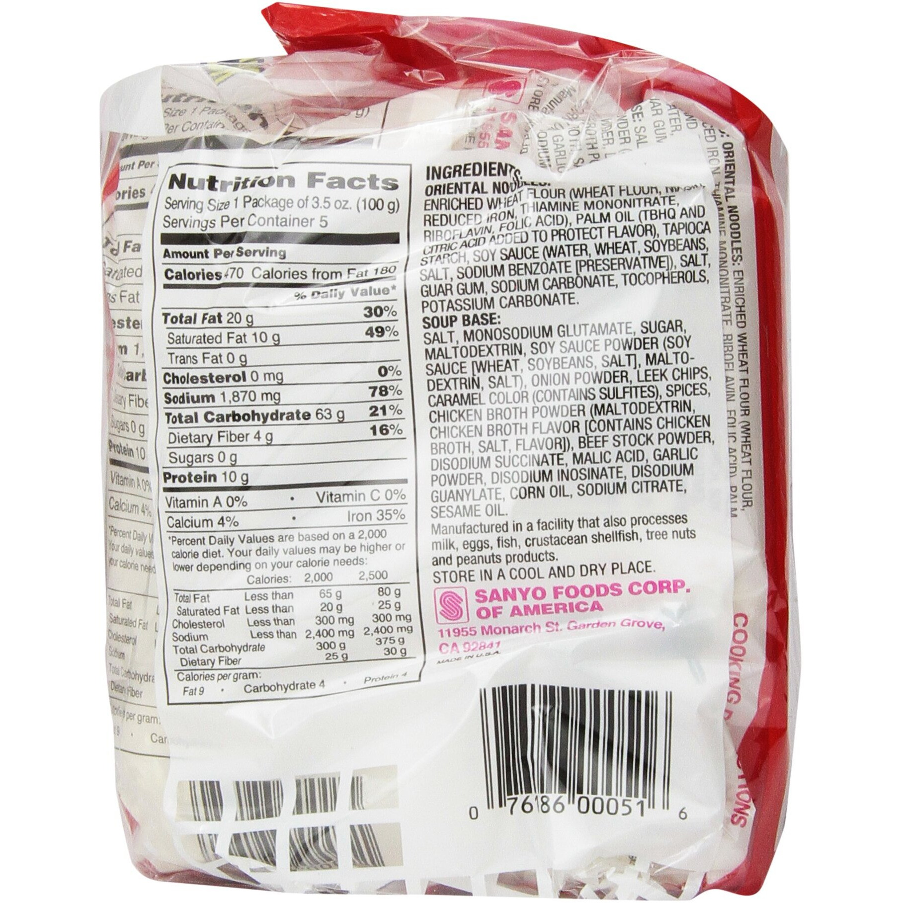 Stickerless New [Sapporo Ichiban] Ramen Noodles, Original Soy Sauce Flavor, No.1 Tasting Japanese Instant Noodles (Pack Of 6)