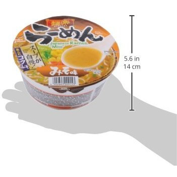 Menraku Miso Ramen,3.2 Ounce (Pack Of 12)