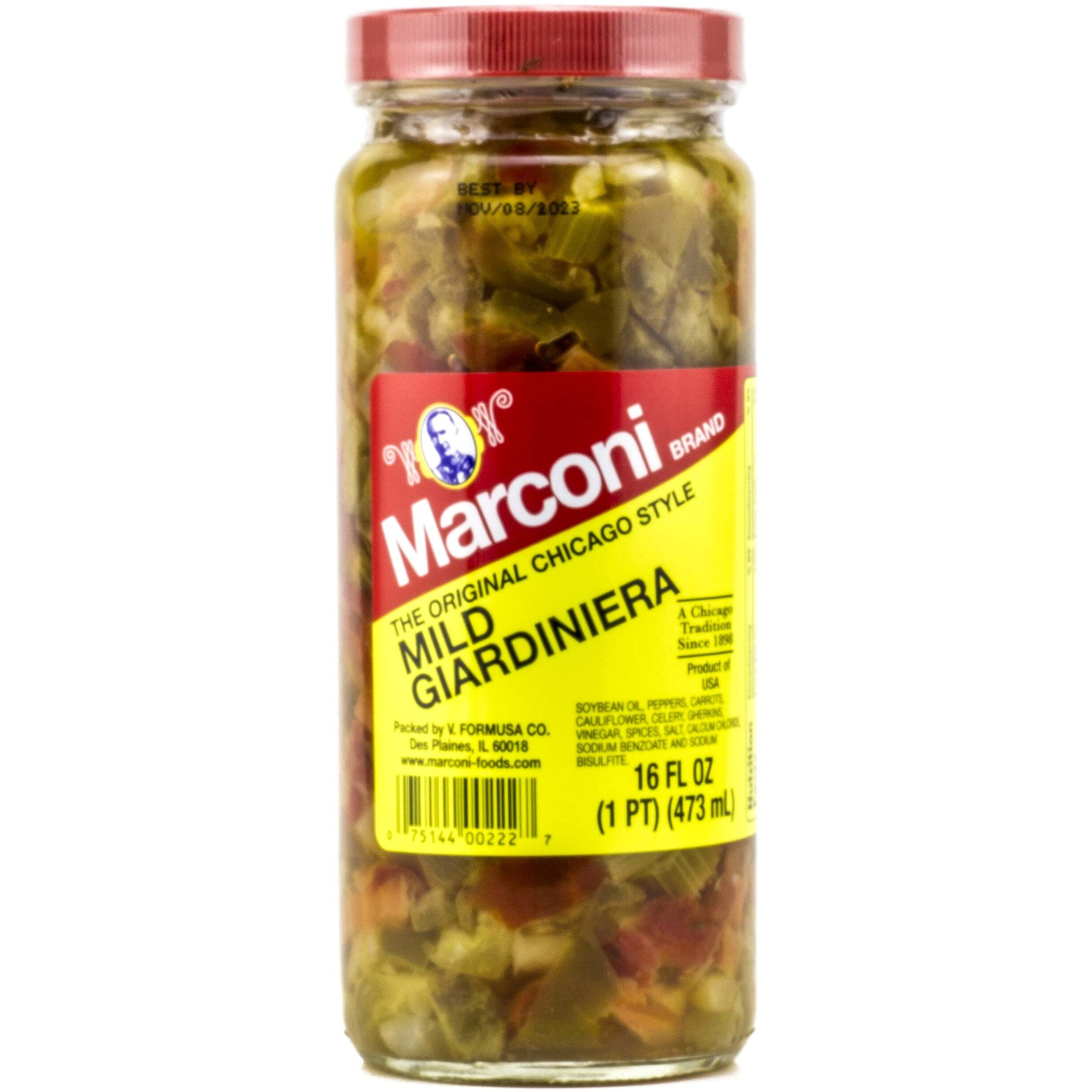 Marconi Mild Giardiniera, 16 Ounce (Pack Of 2)