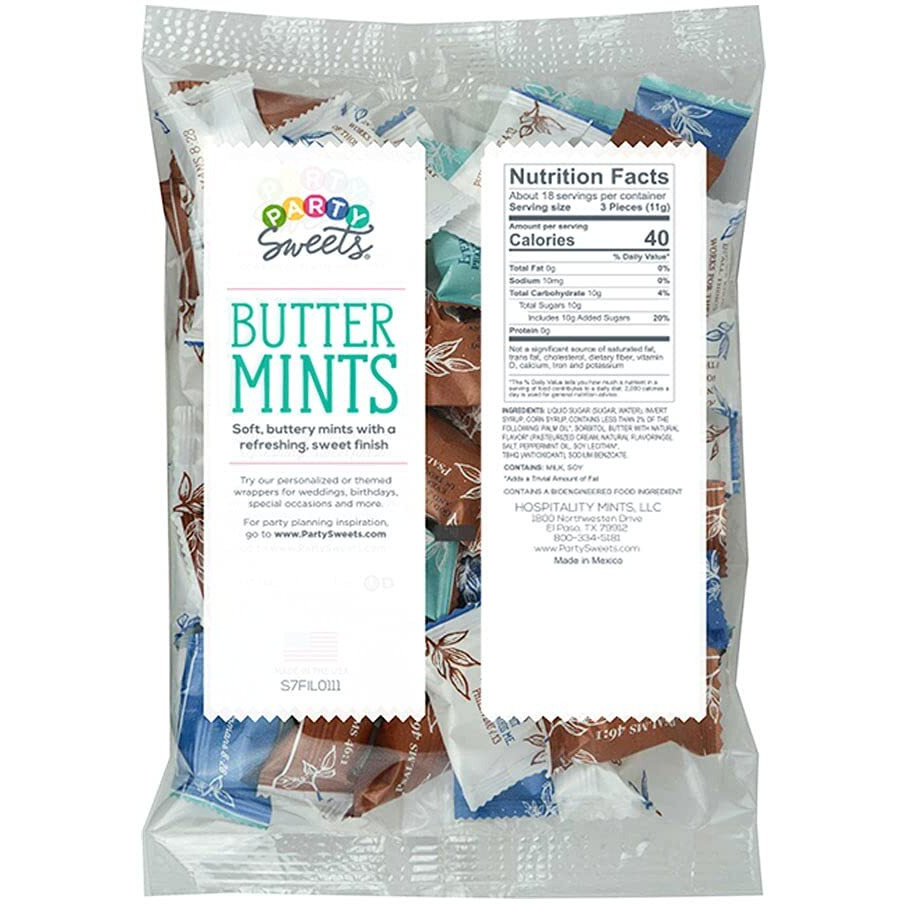 Hospitality Mints Party Sweets Bible Verse Buttermints By Appx 300 Mints, 7 Ounce Bags (Pack Of 6) 42 Ounce