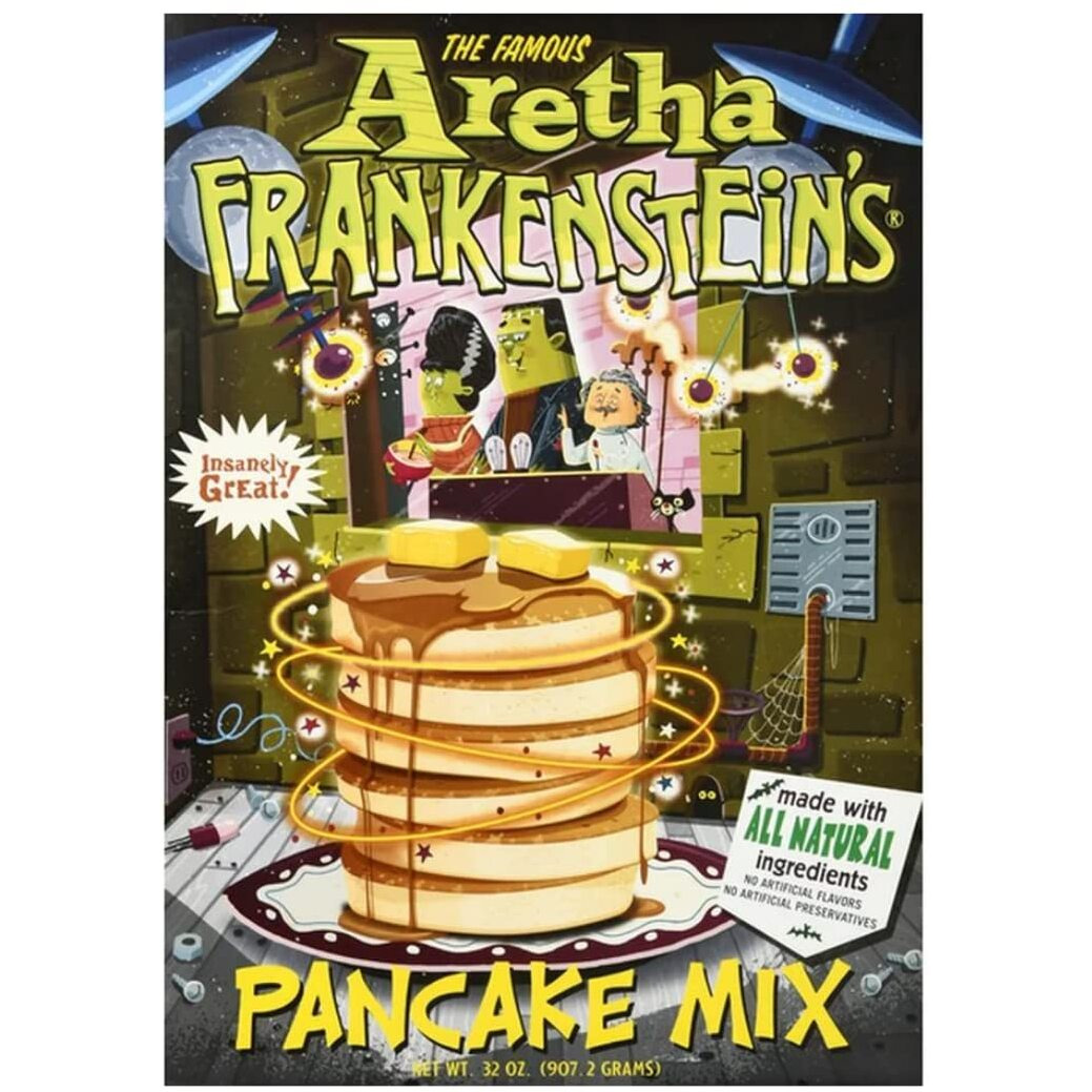 Aretha Frankenstein's Insanely Great Pancake Mix - 32 Oz Box