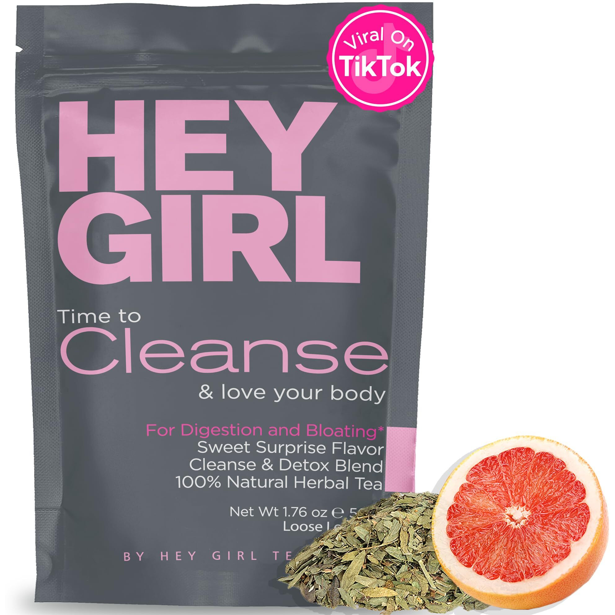 Detox Tea For Bloated Belly & Digestion | Loose Leaf Herbal Tea | Body And Colon Cleanse With Milk Thistle, Burdock Root, Senna Leaf | Digestive & Flat Tummy Tea | Natural Laxative