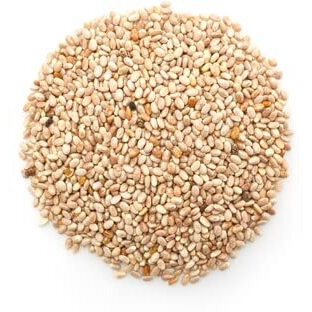 Yupik Raw White Chia Seeds, 2.2 Lb, Gluten-Free, Kosher, Vegan, Natural Seeds, Plant-Based Superfood, Rich In Fiber, Source Of Omega-3, Ideal For Chia Pudding & Smoothies, Gels Easily