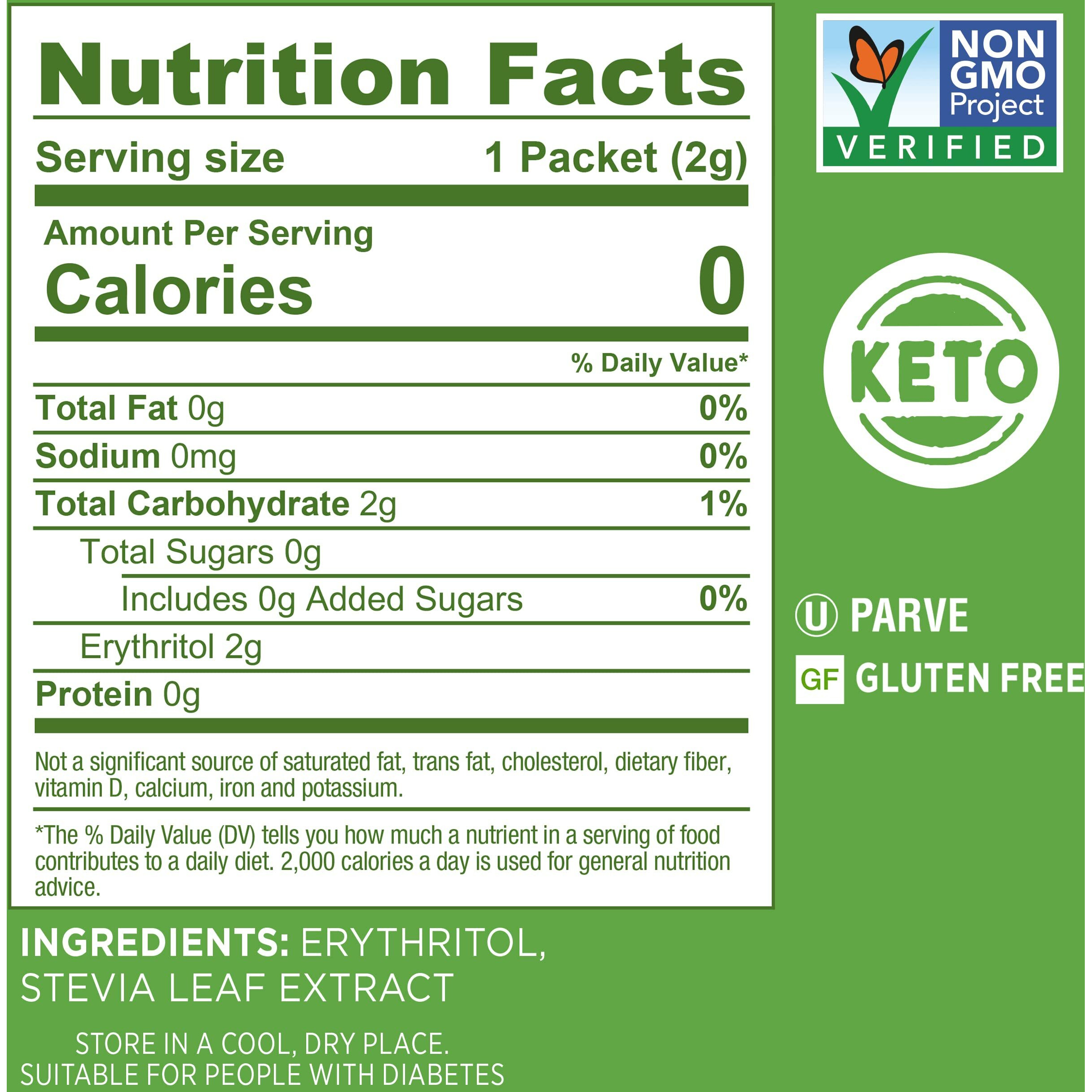 Splenda Stevia Zero Calorie Sweetener, Plant Based Sugar Substitute Granulated Powder, Single Serve Packets With Tray, 250 Count (Pack Of 1)