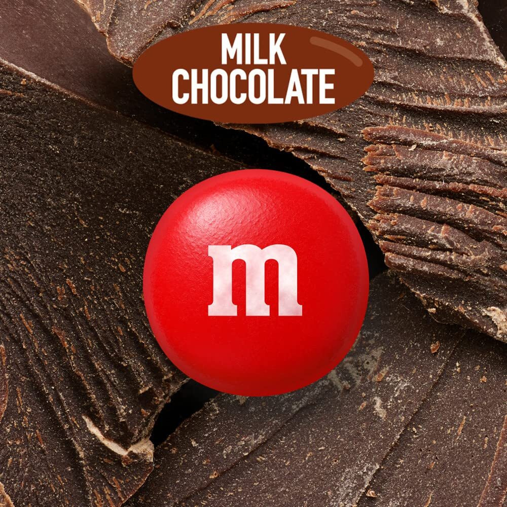 M&M's Milk Chocolate Candy, Party Size, 38 Oz Bag (Pack Of 2)