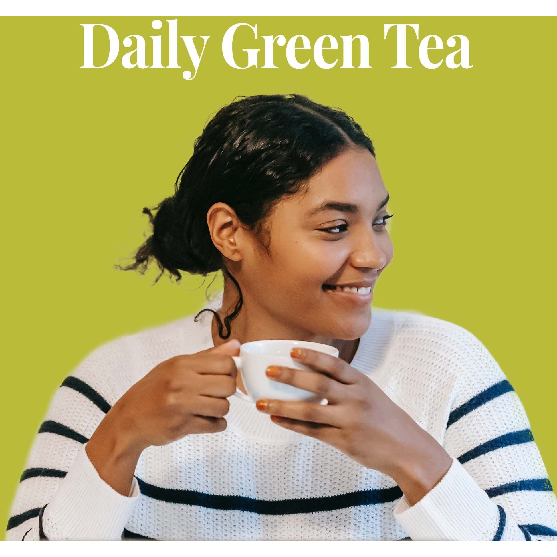 The Republic Of Tea - Honey Ginseng Green Tea, 50 Tea Bags, Tin | Flavored Gourmet Tea | Caffeinated