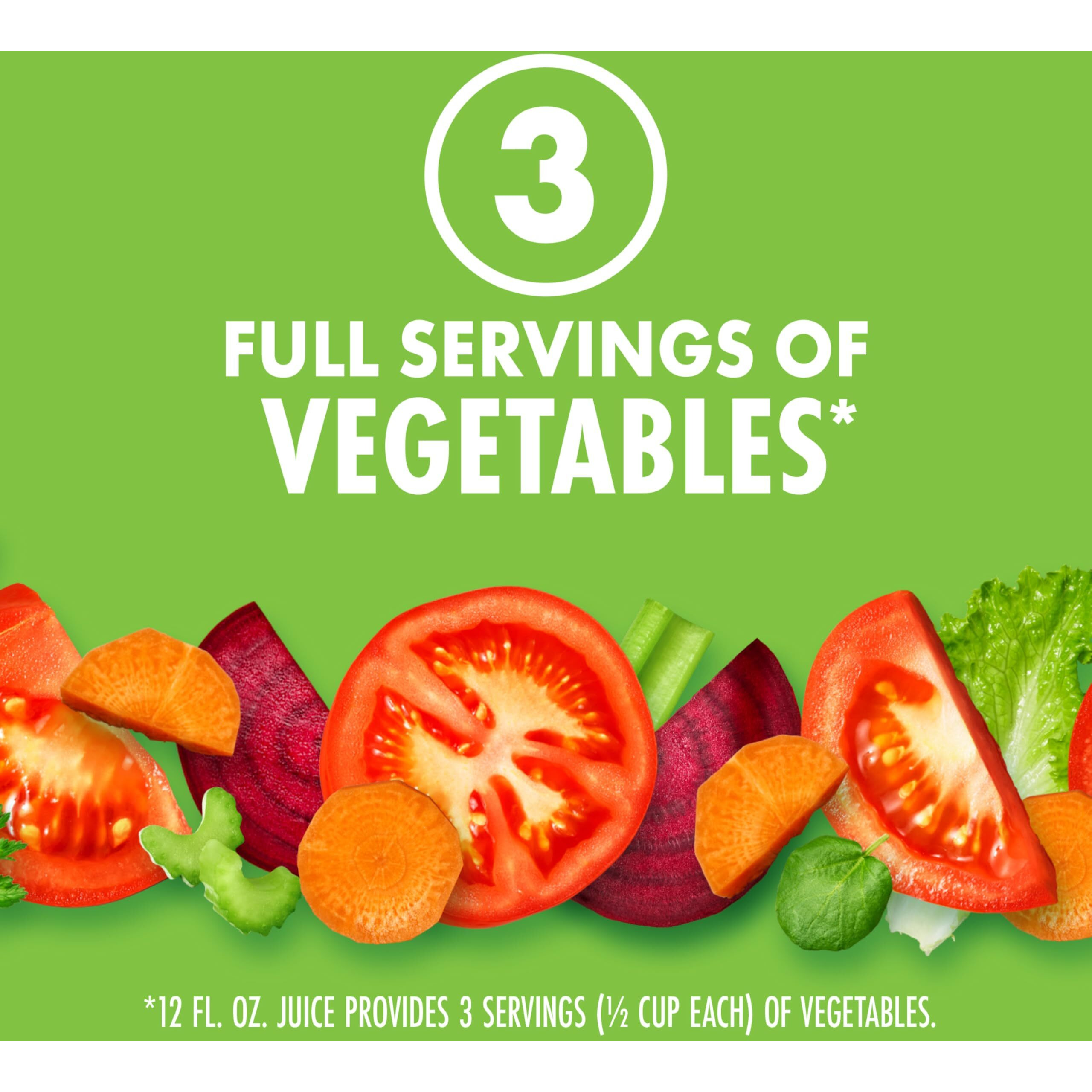 V8 Spicy Hot 100% Vegetable Juice, 12 Fl Oz Bottle (12 Pack)