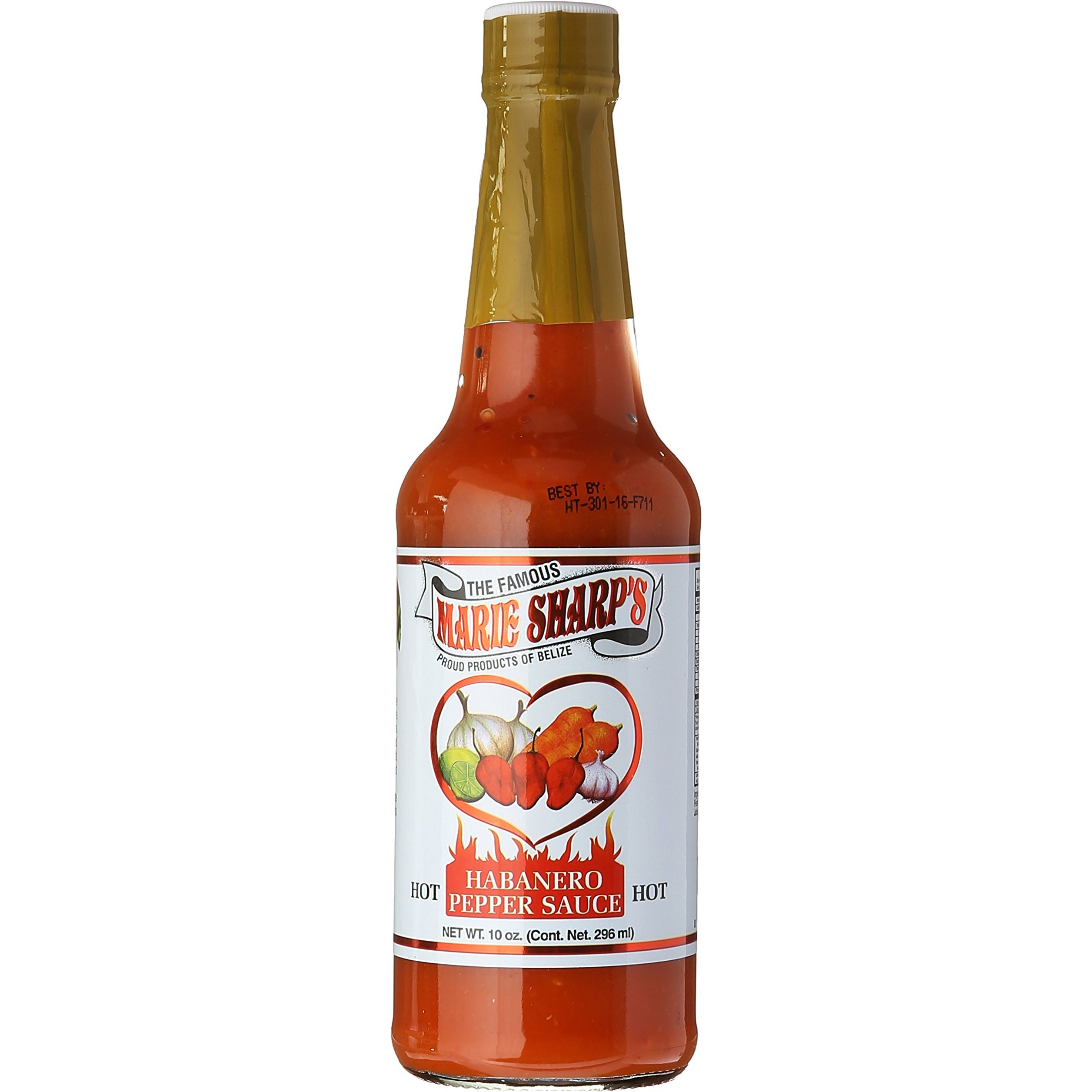 Marie Sharp's Original Hot Habanero Hot Sauce | 10 Oz