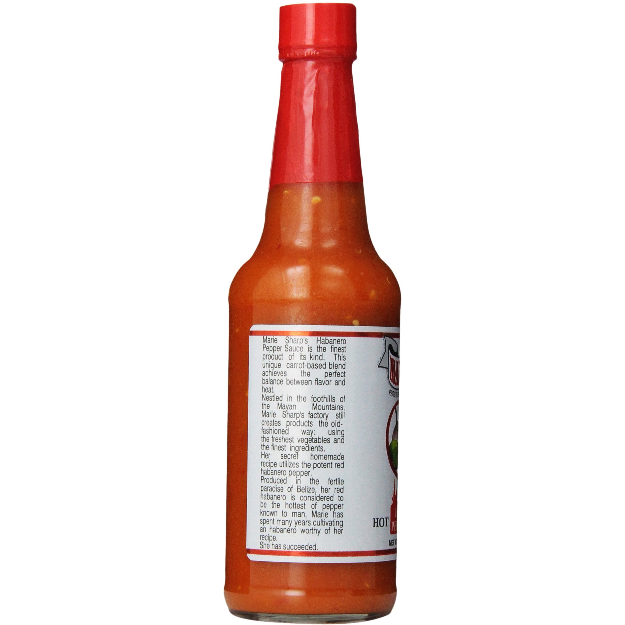 Marie Sharp's Original Hot Habanero Hot Sauce | 10 Oz