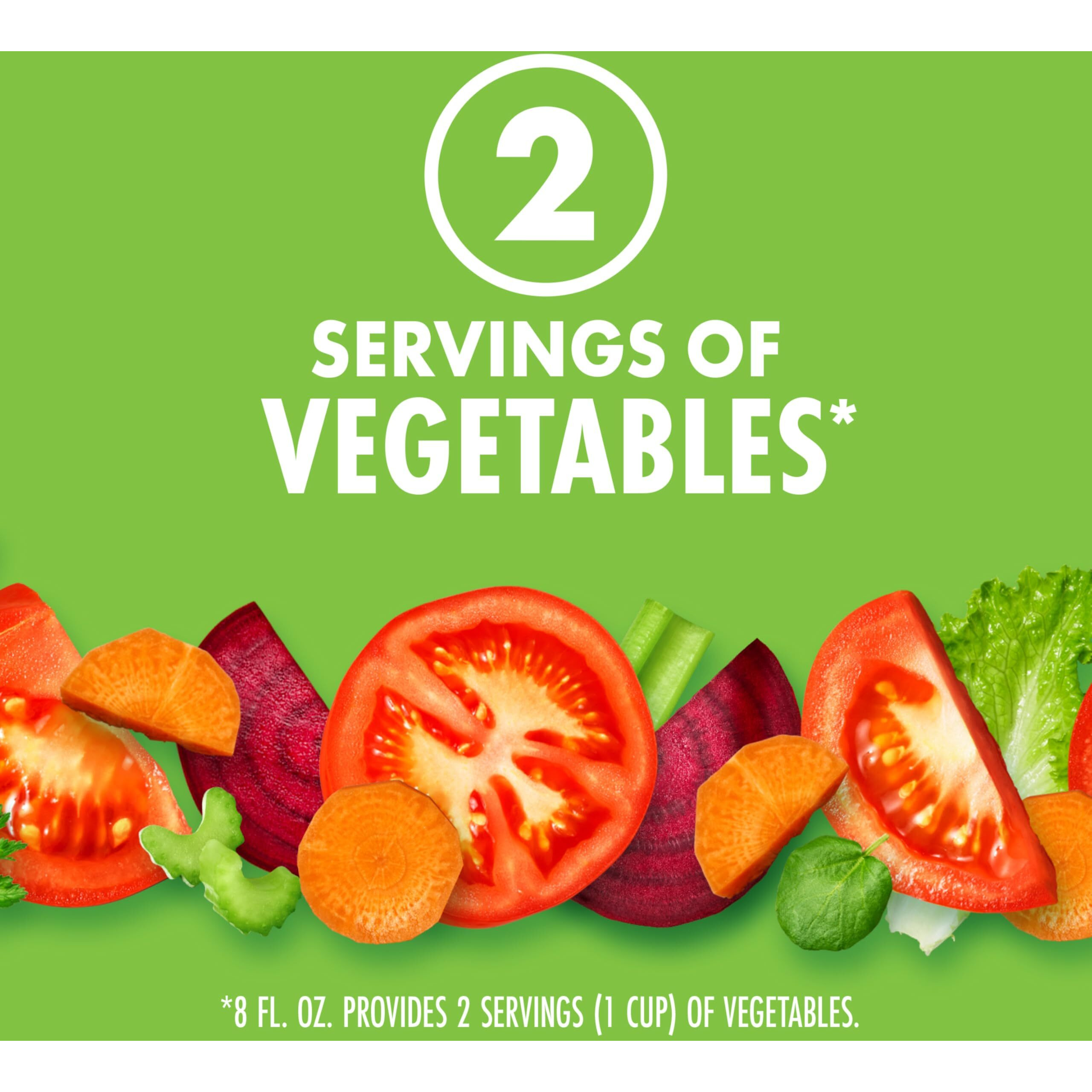 V8 Spicy Hot 100% Vegetable Juice, 46 Fl Oz Bottle (6 Pack)