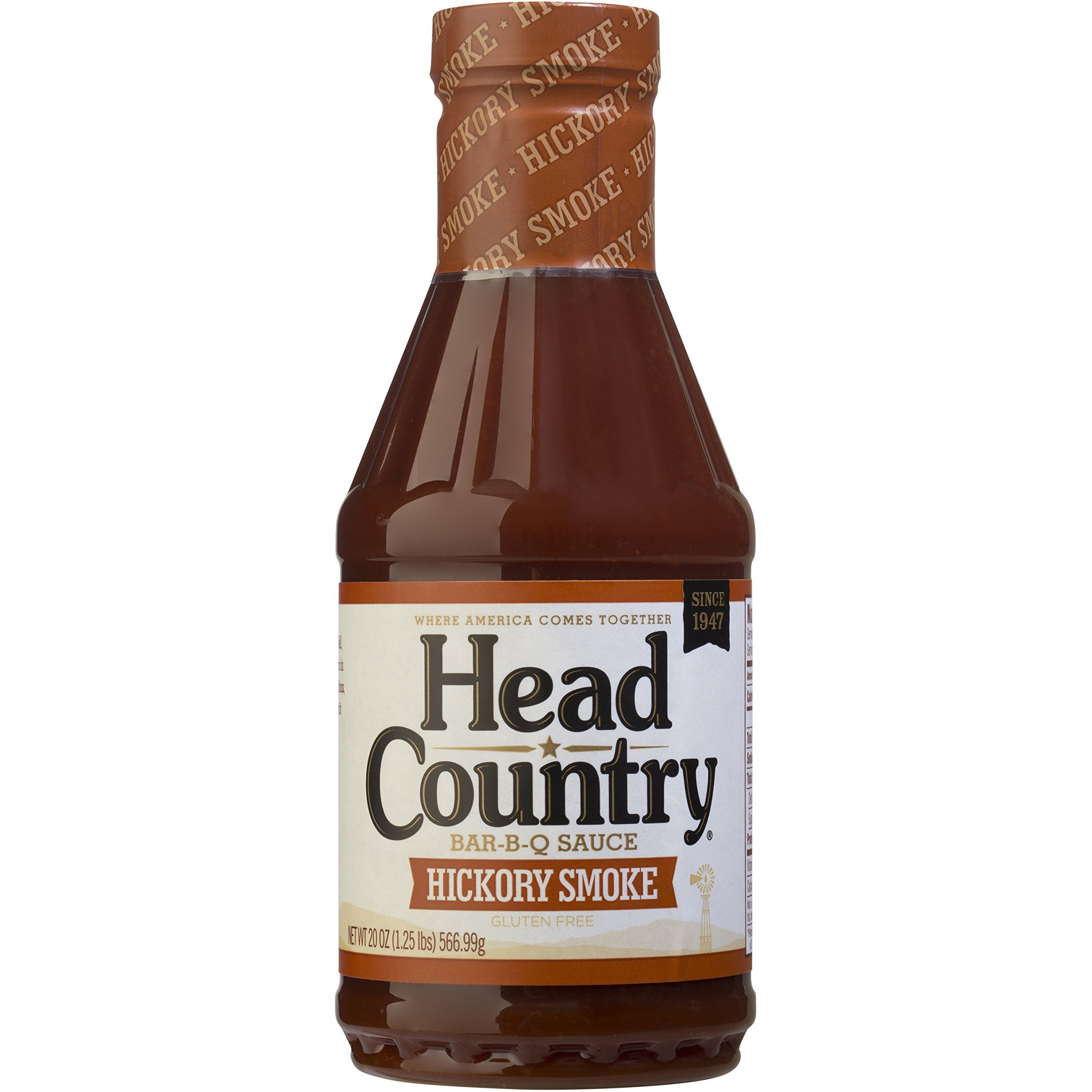 Head Country Bar-B-Q Sauce Hickory Smoke Flavor 20 Oz (Pack Of 12)