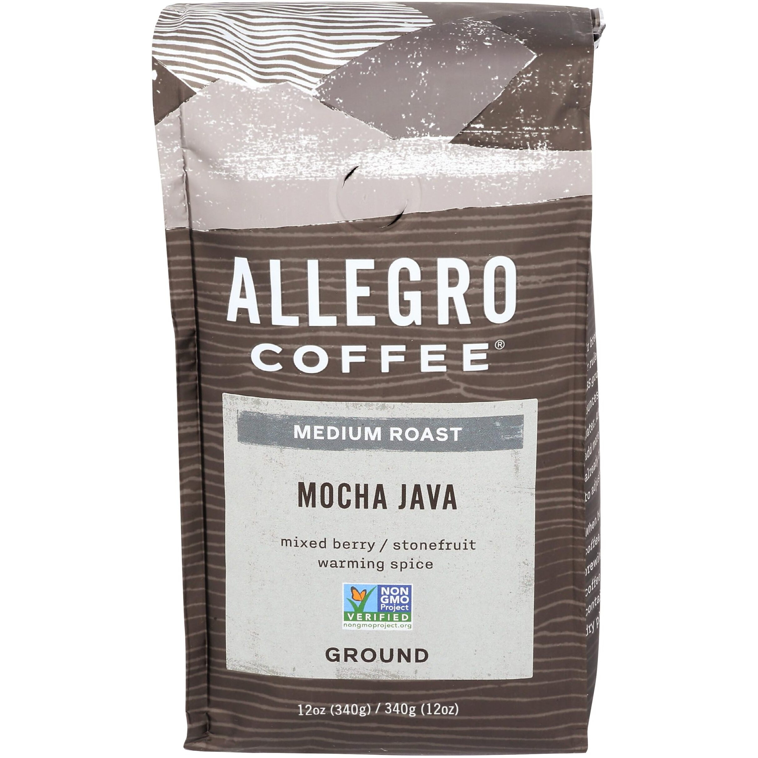 Allegro Coffee Mocha Java Ground Coffee, 12 Oz