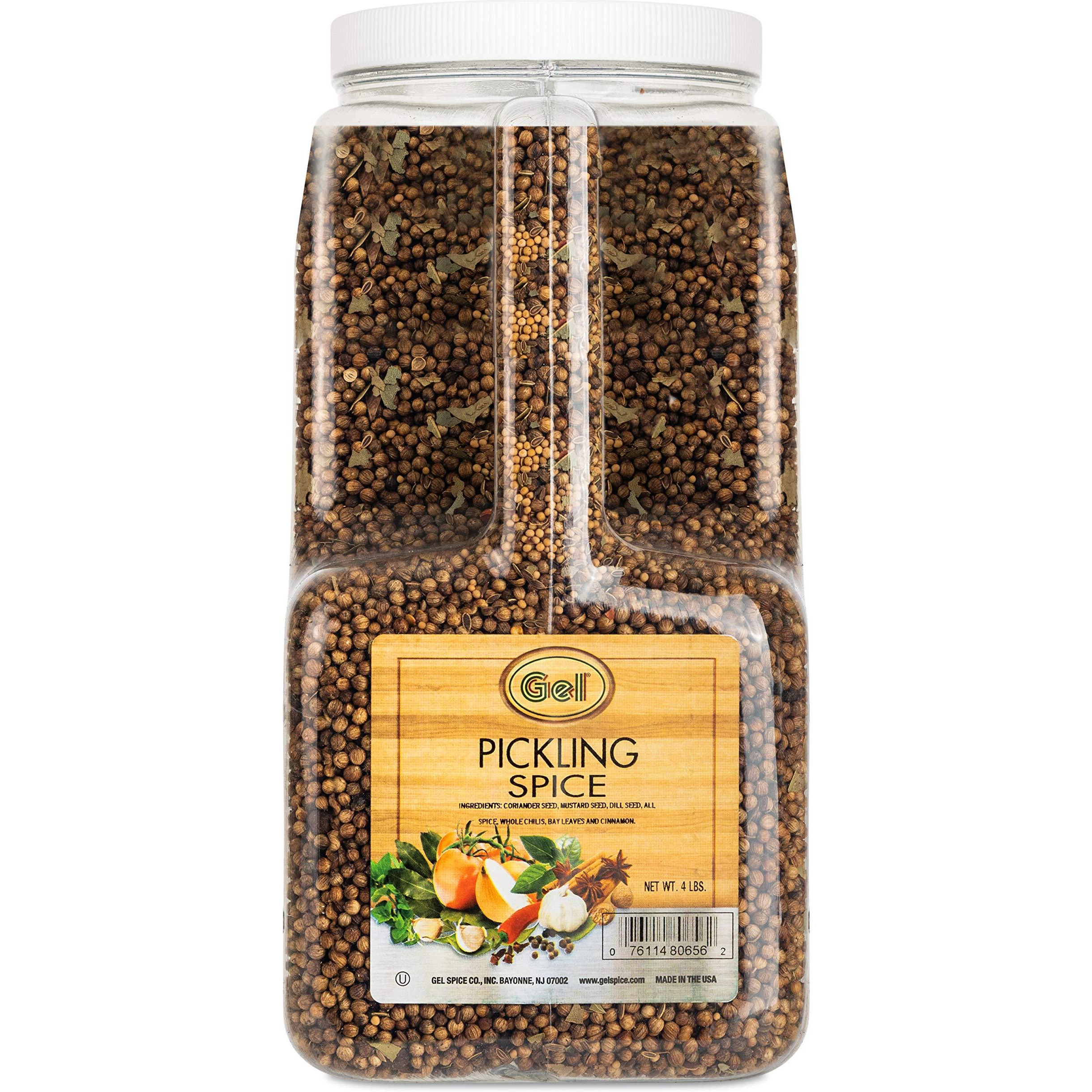 Gel Spice Bulk Authentic Pickling Spice 4 Lb (64 Ounces) Kosher
