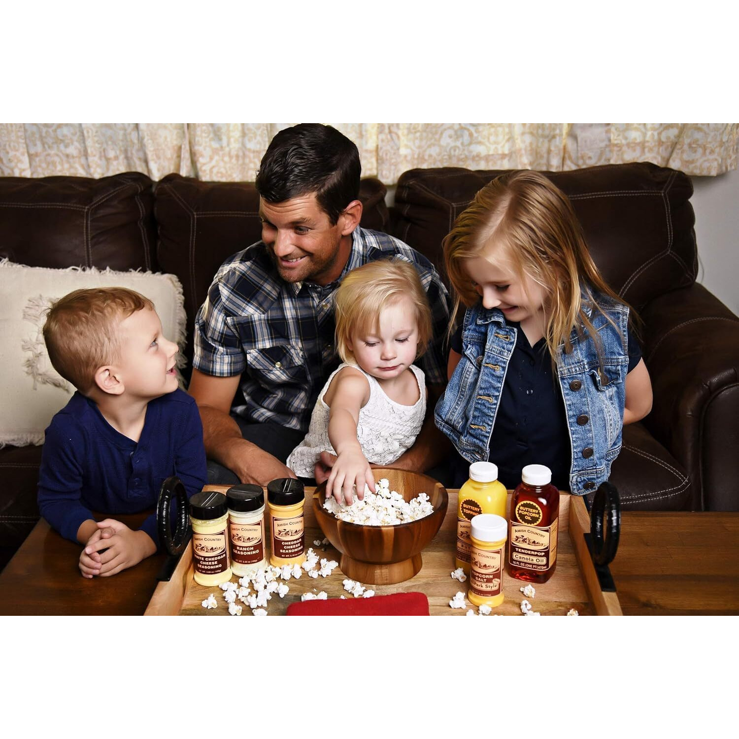 Amish Country Popcorn | 8 Pack Seasoning Bundle | Old Fashioned, Non-Gmo And Gluten Free