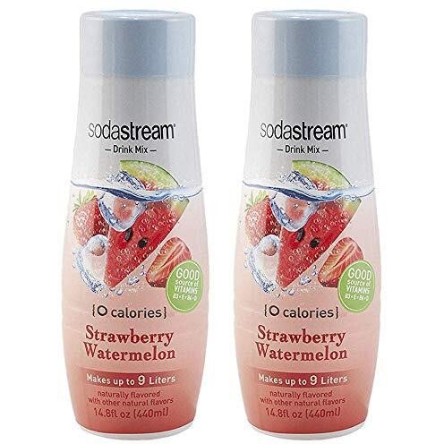 Sodastream Zero Strawberry Watermelon Drink Mix, 14.8 Fl. Oz, Pack Of 2