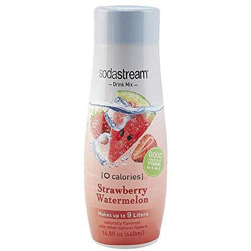 Sodastream Zero Strawberry Watermelon Drink Mix, 14.8 Fl. Oz, Pack Of 2