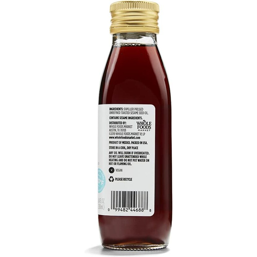 365 By Whole Foods Market, Toasted Sesame Seed Oil, 8.4 Fl Oz