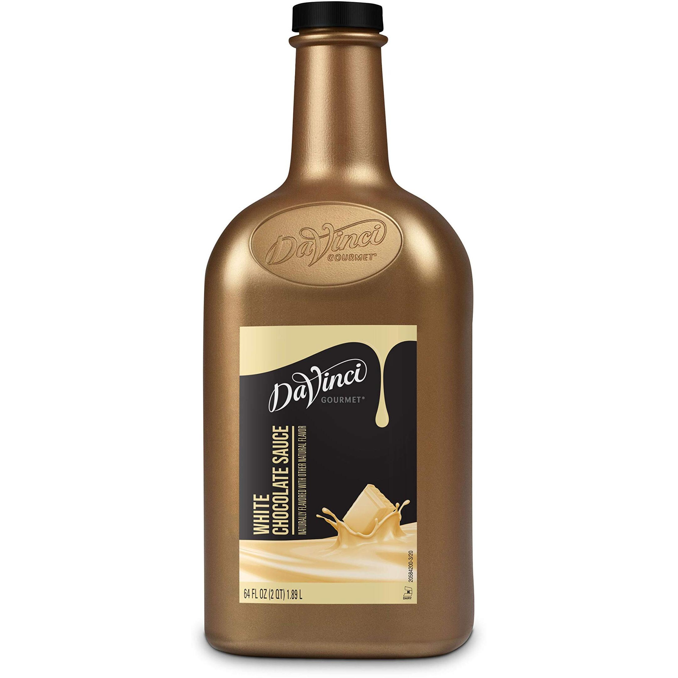 Davinci Gourmet White Chocolate Sauce, 64 Fluid Ounce (Pack Of 1)