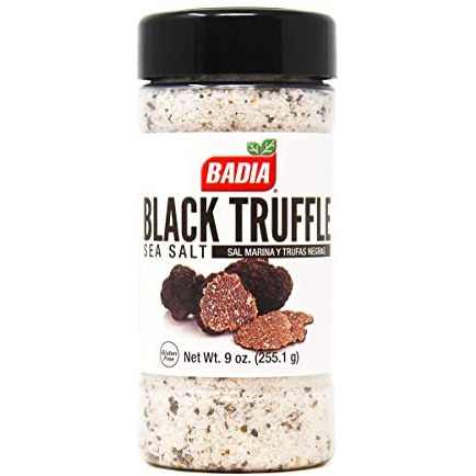 Badia Black Truffle Sea Salt, 9 Oz (Pack Of 6)