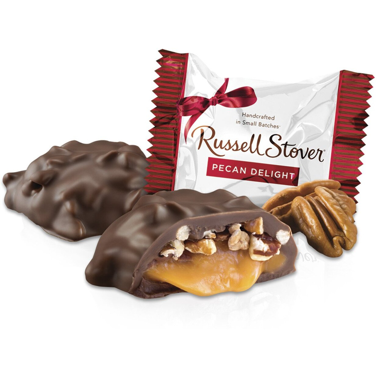 Russell Stover Mini Milk Chocolate Pecan Delight, 5.4 Oz. Bag