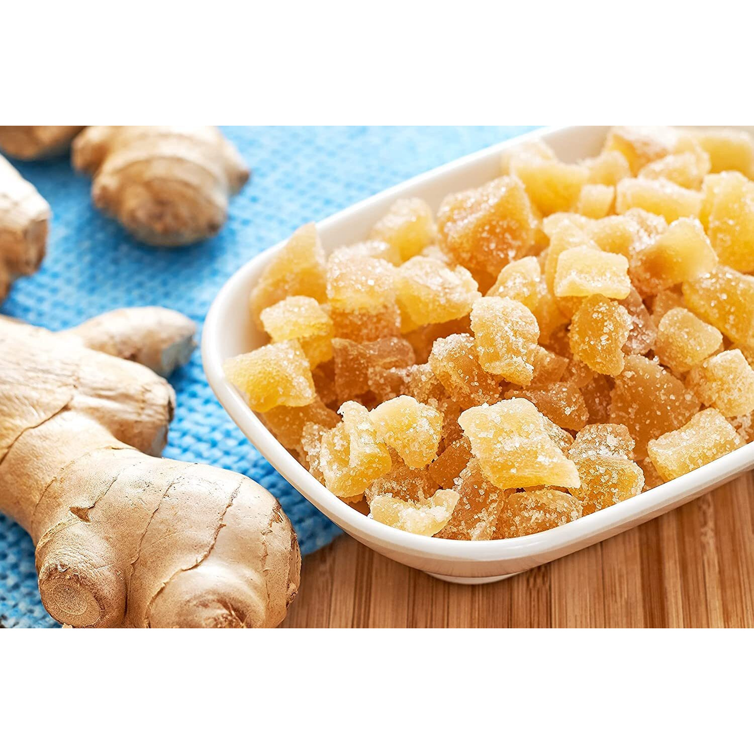 Anna And Sarah Unsulphured Crystallized Ginger Chunks In Resealable Bag, 16 Oz