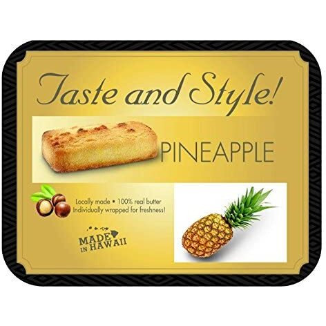 Diamond Bakery Hawaiian Shortbread Macadamia Nut Cookies, Pineapple, 4 Oz.