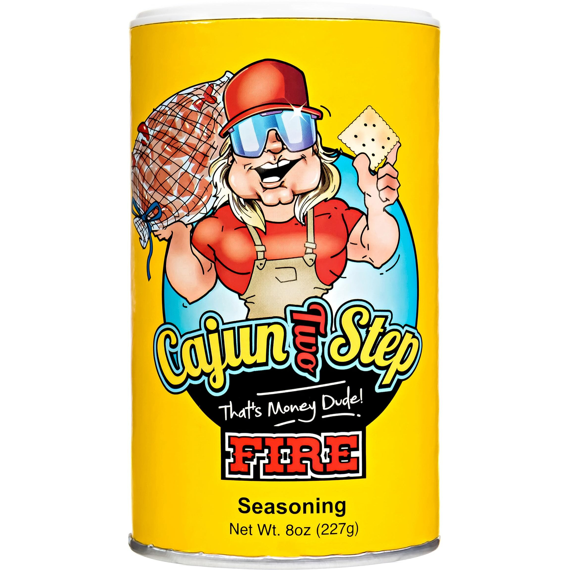 Cajun Two Step Seasoning By Stalekracker - 1 Pck, Fire Seasoning For Authentic Creole Louisiana Cuisine (8 Oz.)