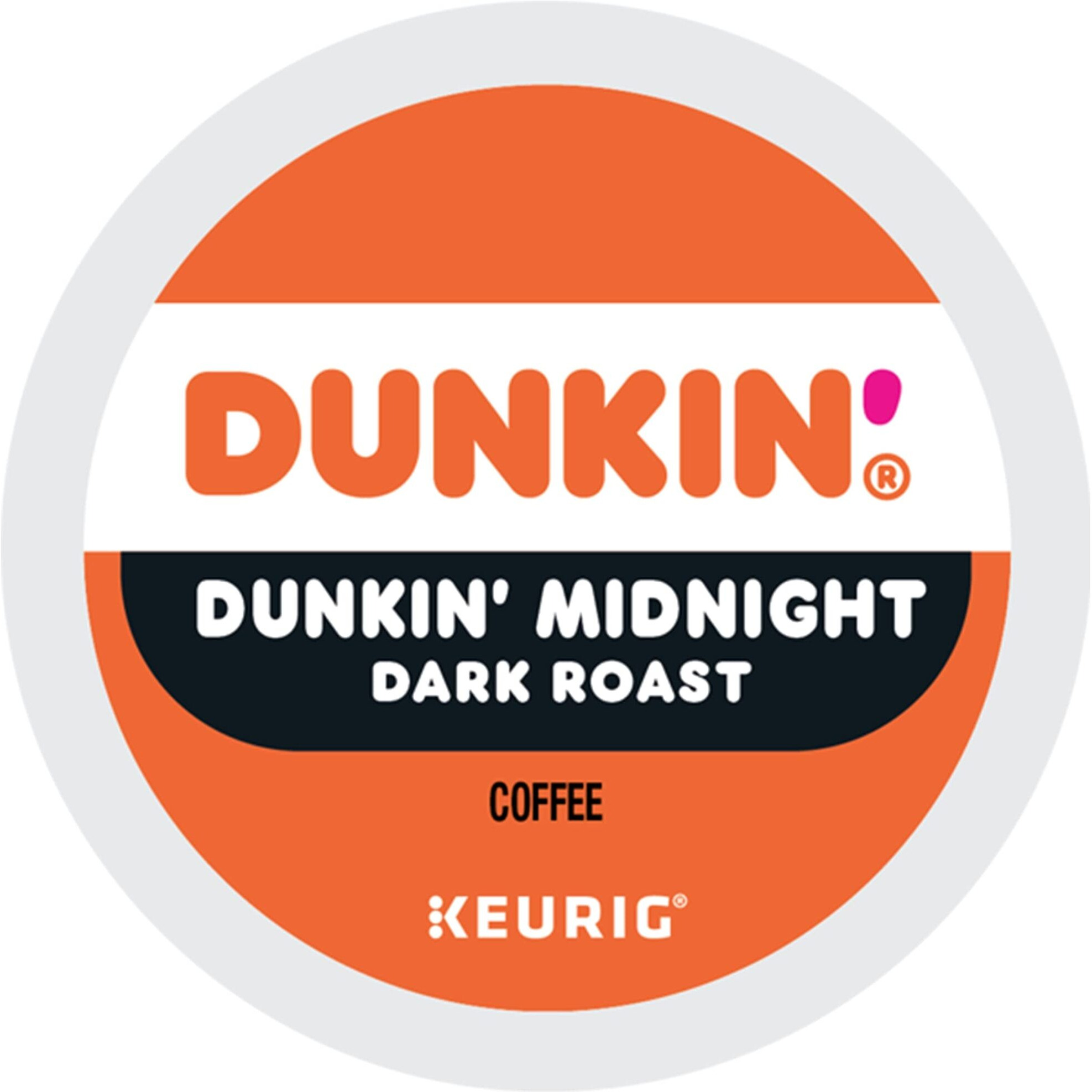 Dunkin Donuts K-Cup Pods, Original Dark Roast, 22/Box