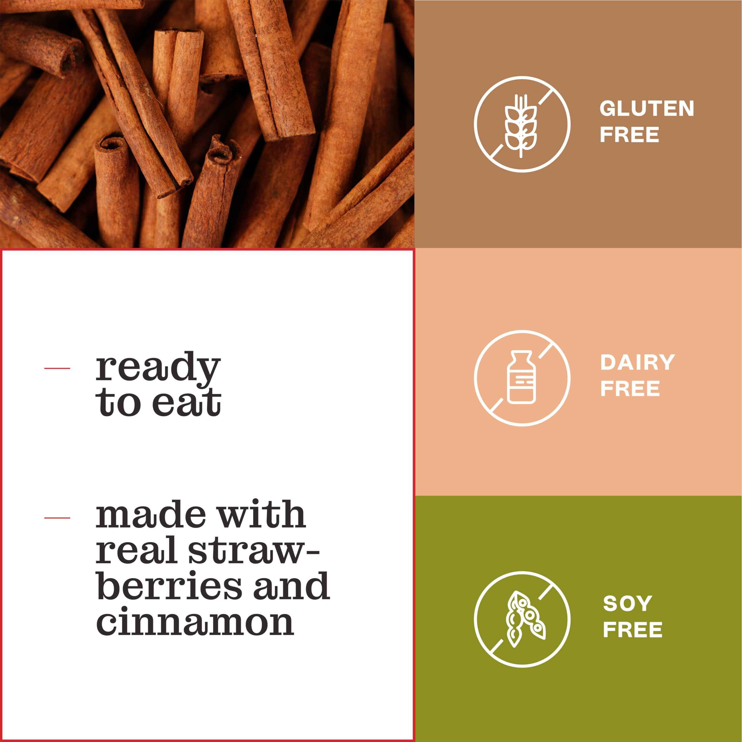 Katz Gluten Free Toaster Pastries. Cinnamon. Easy Breakfast Food Or Anytime Healthy Snacks For Adults & Kids. Gluten Free. Dairy Free, Nut Free, Peanut Free, Soy Free. Kosher Snacks. Healthy Snacks For Adults & Kids 8 Oz (Pack Of 6)