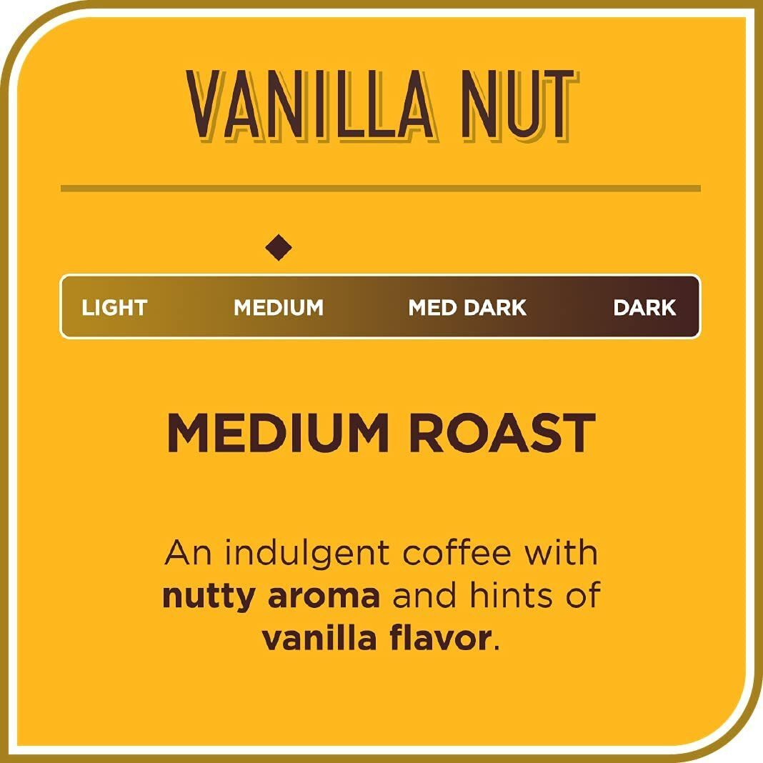 Don Francisco's Vanilla Nut Flavored Medium Roast Ground Coffee (12 Oz Bag)