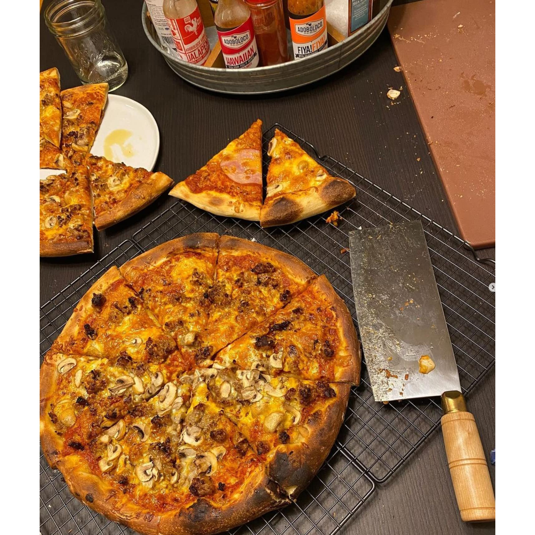 Adoboloco Hot Sauce Hawaiian Chili Pepper Water Sauce 5Oz - Medium Hot Super Tasty Fiery Chili Pepper Sauce Blend