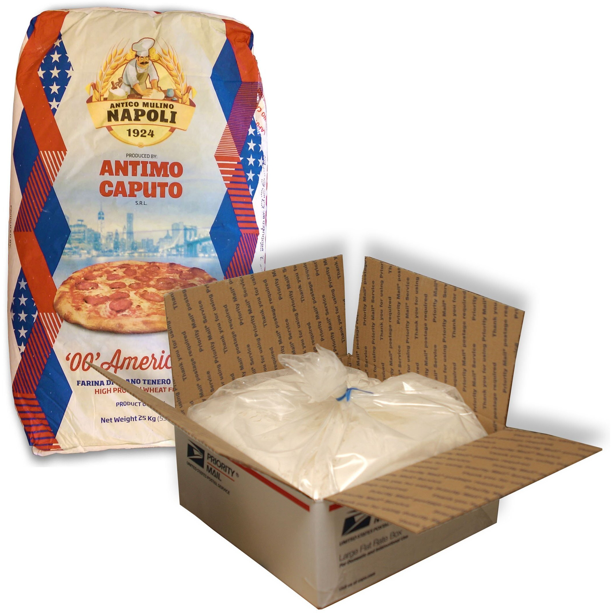 Molino Caputo 00 Americana Pizza Flour (Molino Caputo) 9 Pound Repack