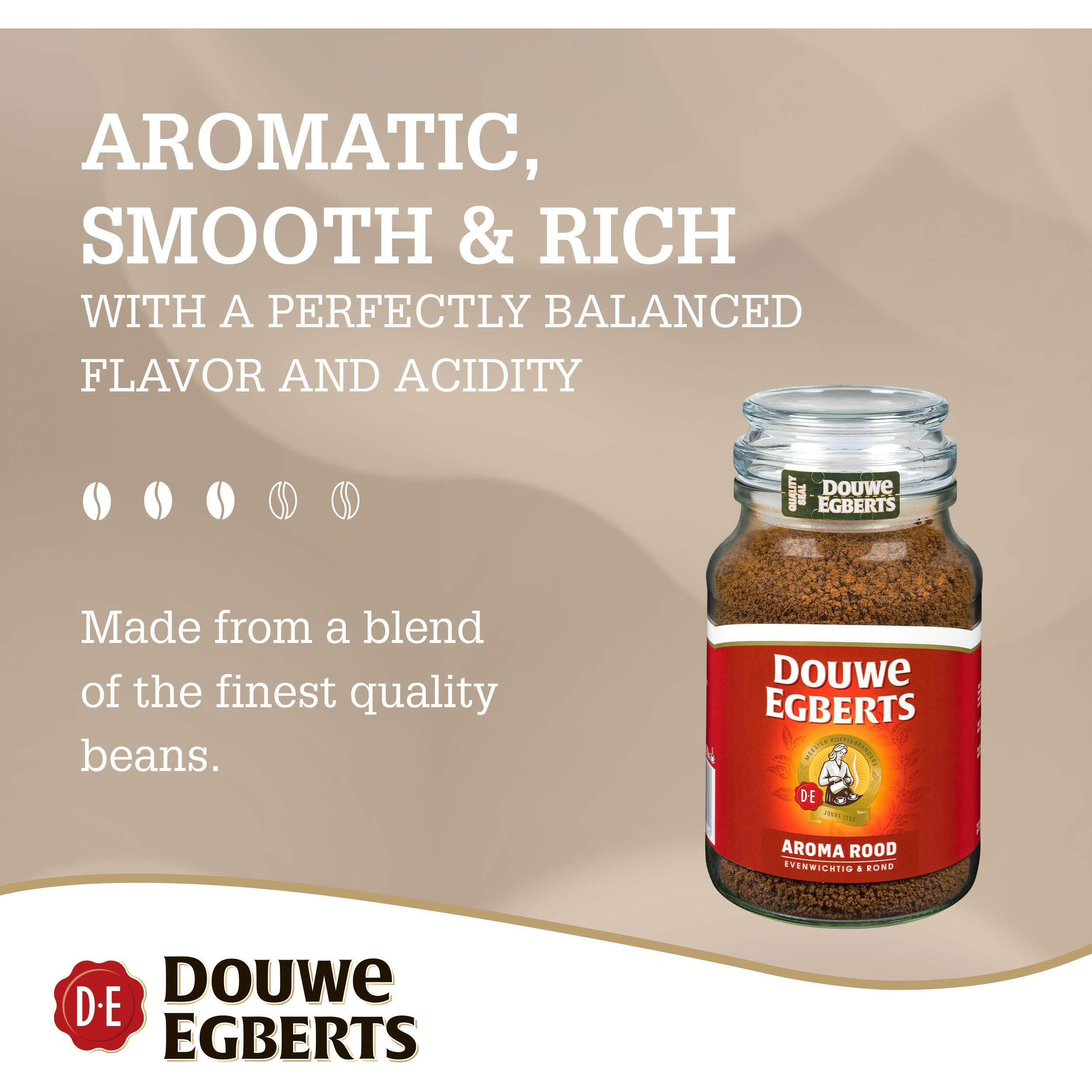 Douwe Egberts Aroma Rood Instant Coffee, 200G Jar
