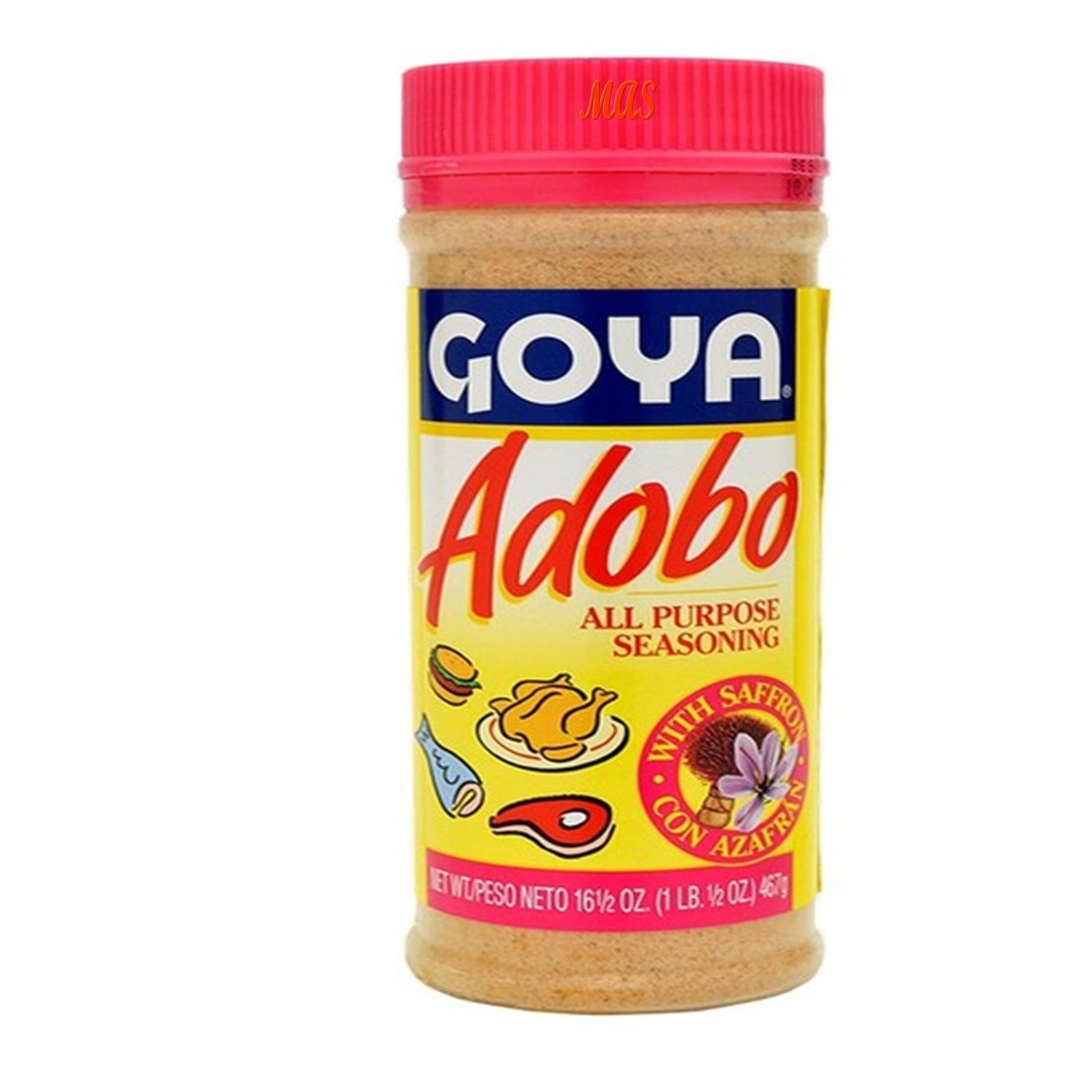 Adobo All Purpose Seasoning With Saffron 16Oz