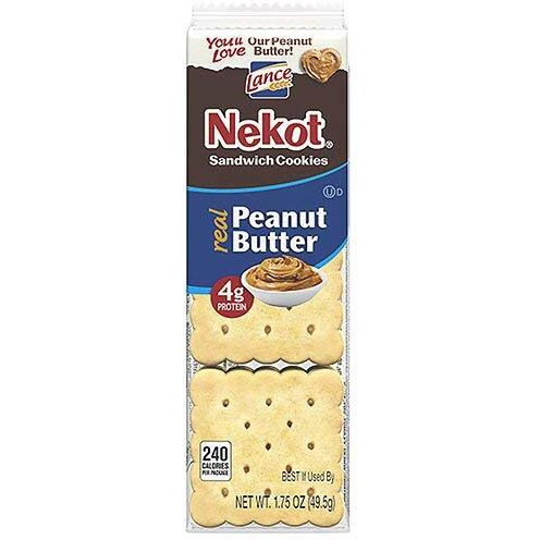 Lance Nekot Peanut Butter Cookies - 1.75 Ounce (Pack Of 40)