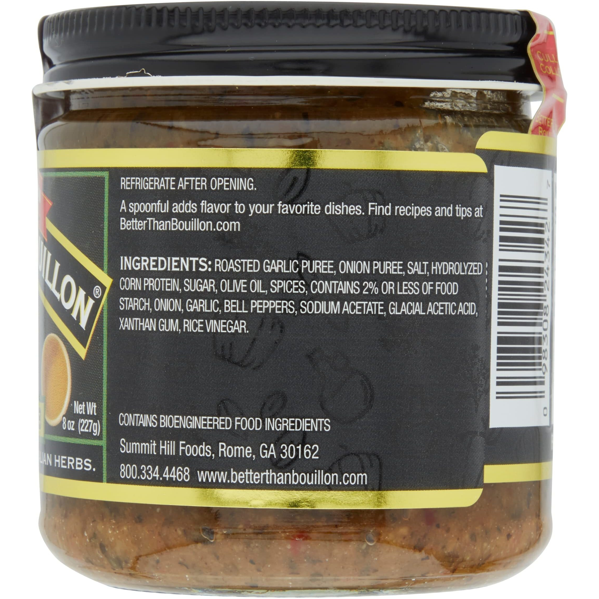 Better Than Bouillon Culinary Collection Base, Italian Herb Base, Contains 38 Servings Per Jar, 8-Ounce Glass Jar (Pack Of 6)