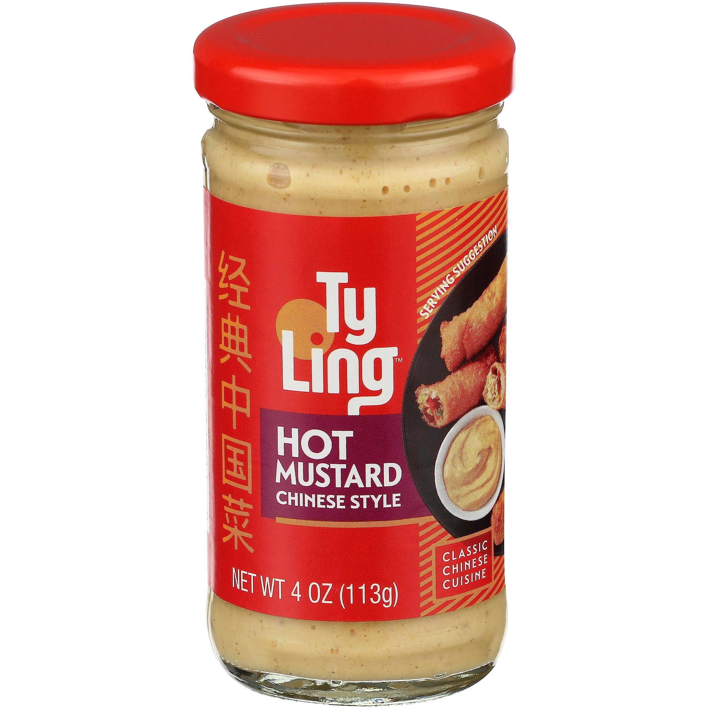 Ty Ling Mustard Chinese Hot 4 Ounce (Pack Of 3)