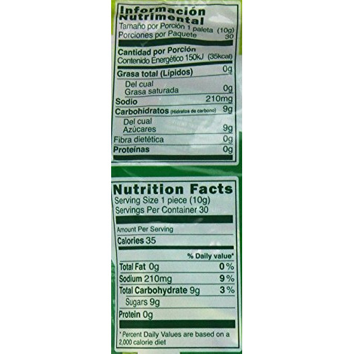 Limon 7 Paleta (Lollipop Covered With Lemon And Salt Powder