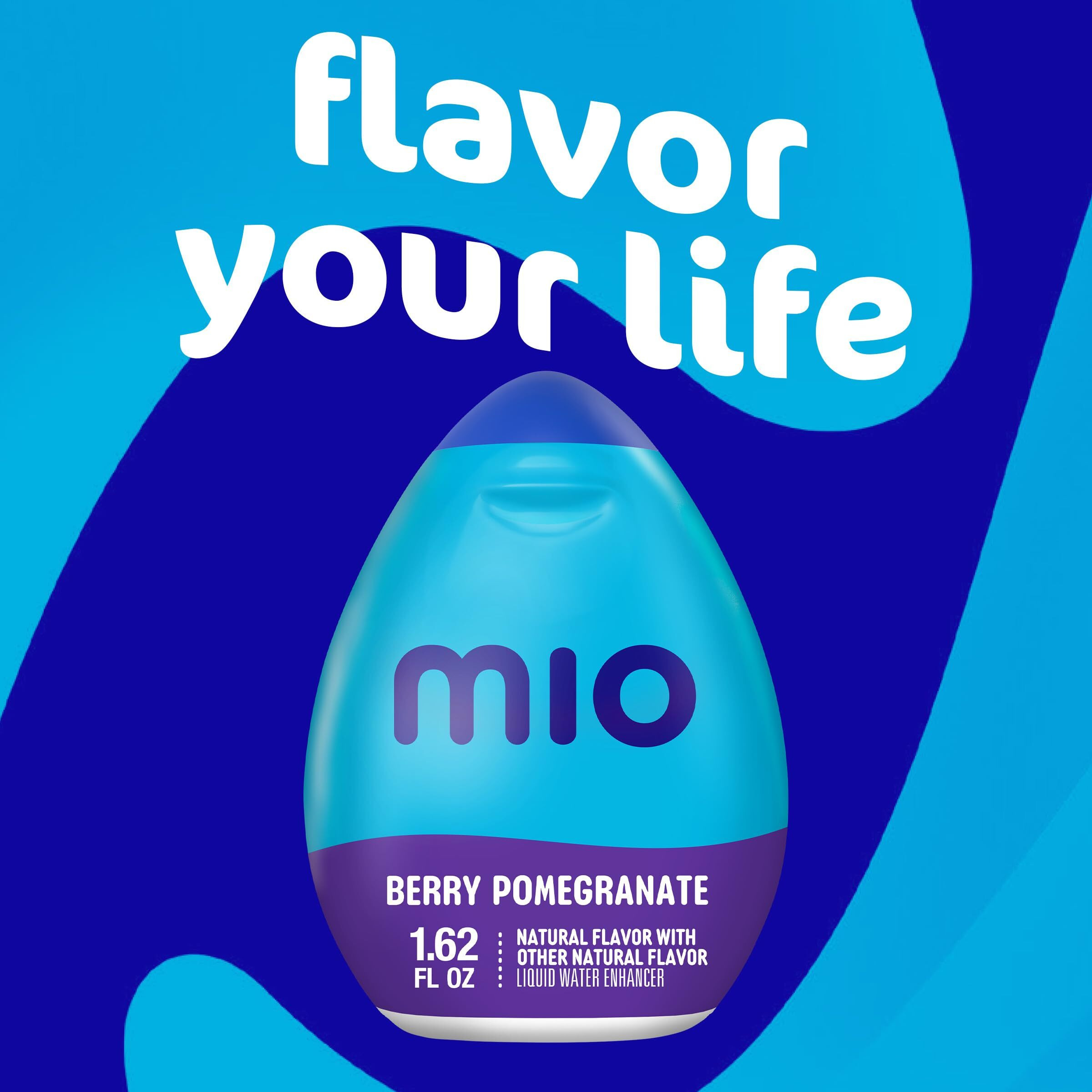Mio Berry Pomegranate Flavored With Other Natural Flavor Liquid Water Enhancer, 1.62 Fl Oz Bottle