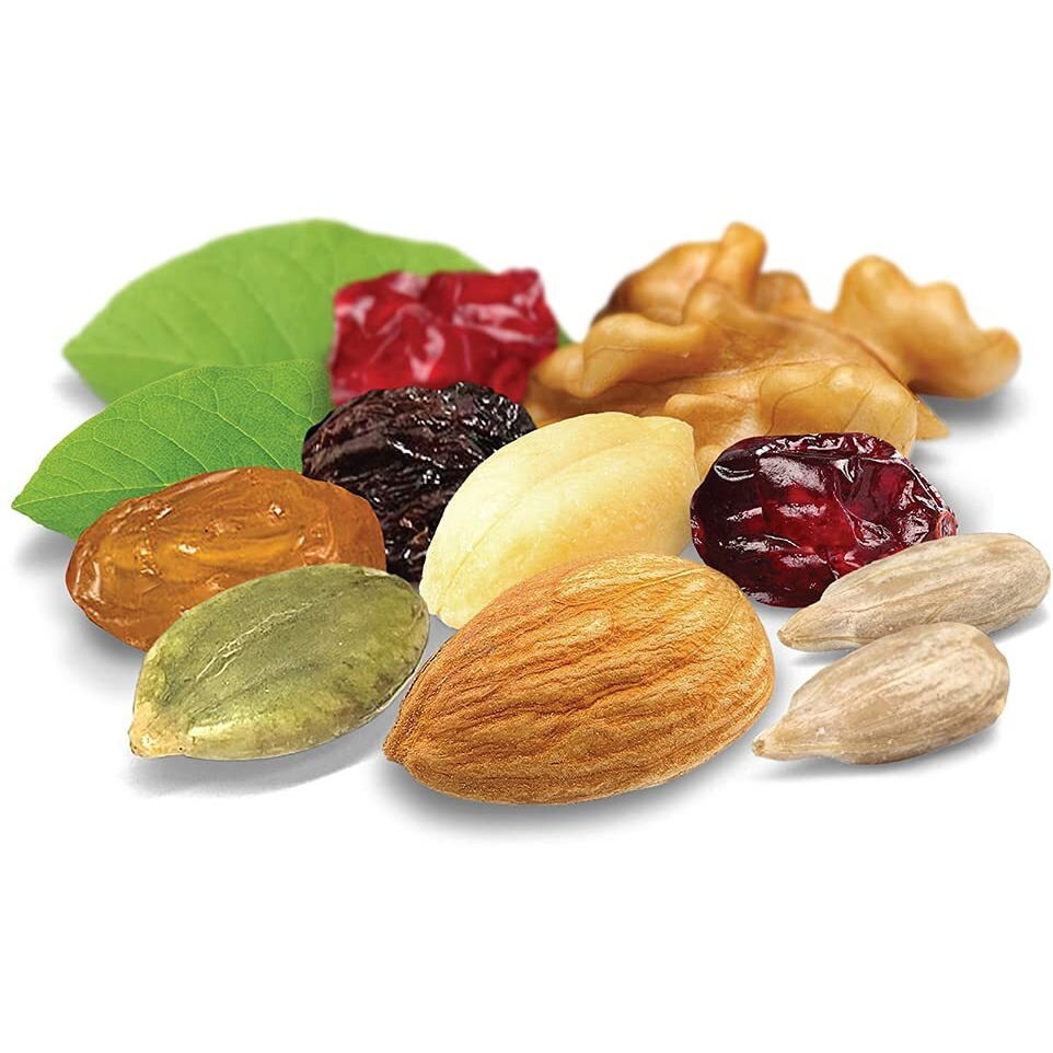 Nature's Garden Cranberry Health Mix - Power Up Omega Deluxe Trail Mix, Heart Healthy, Gluten Free, Antioxidant Rich, Cholesterol Free, Sodium Free, No Artificial Ingredients - 22 Oz Bag (Pack Of 1)