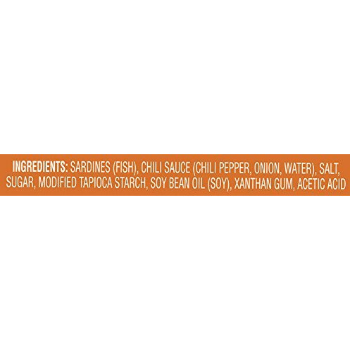 Ocean Prince Sardines In Louisiana Hot Sauce, 3.75 Ounce Cans (Pack Of 12)