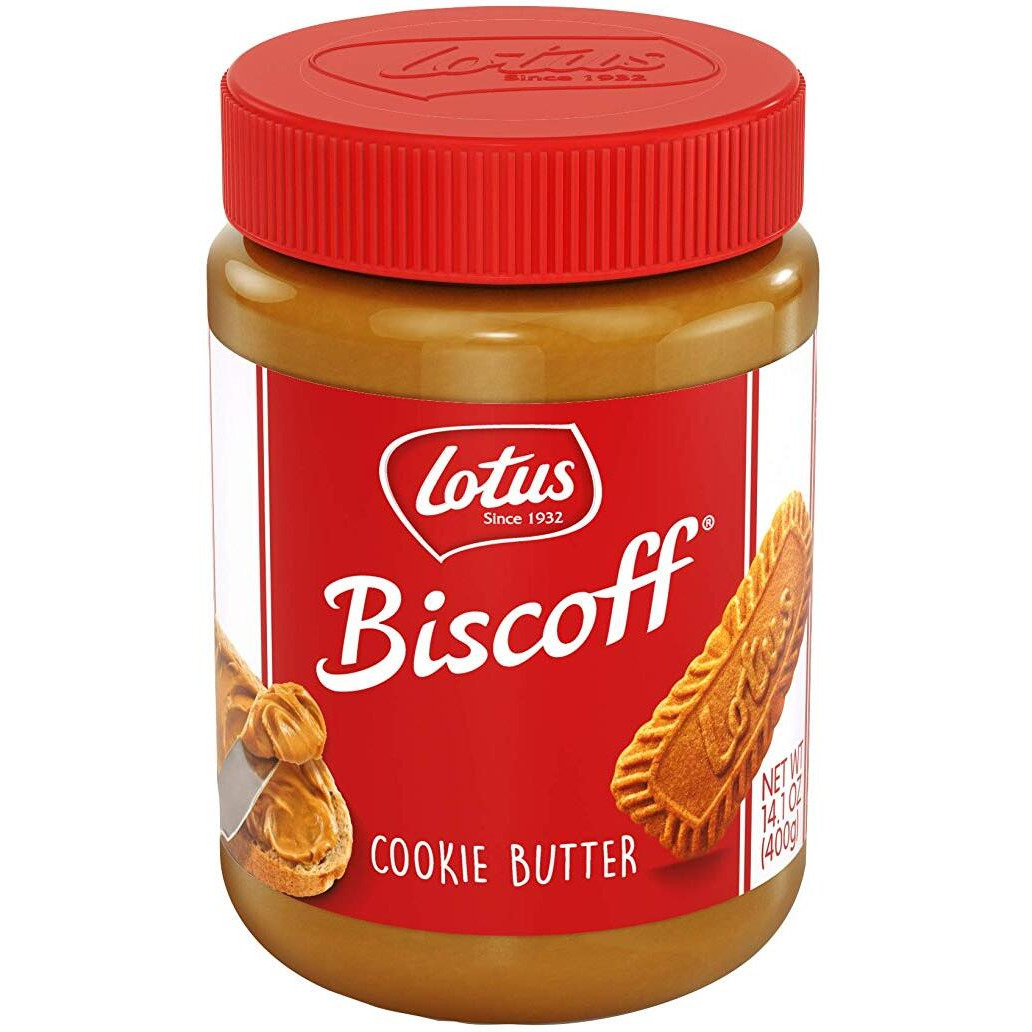 Lotus Biscoff | Cookie Butter Spread | Creamy | 14.1 Ounce (Pack Of 1) | Non-Gmo + Vegan