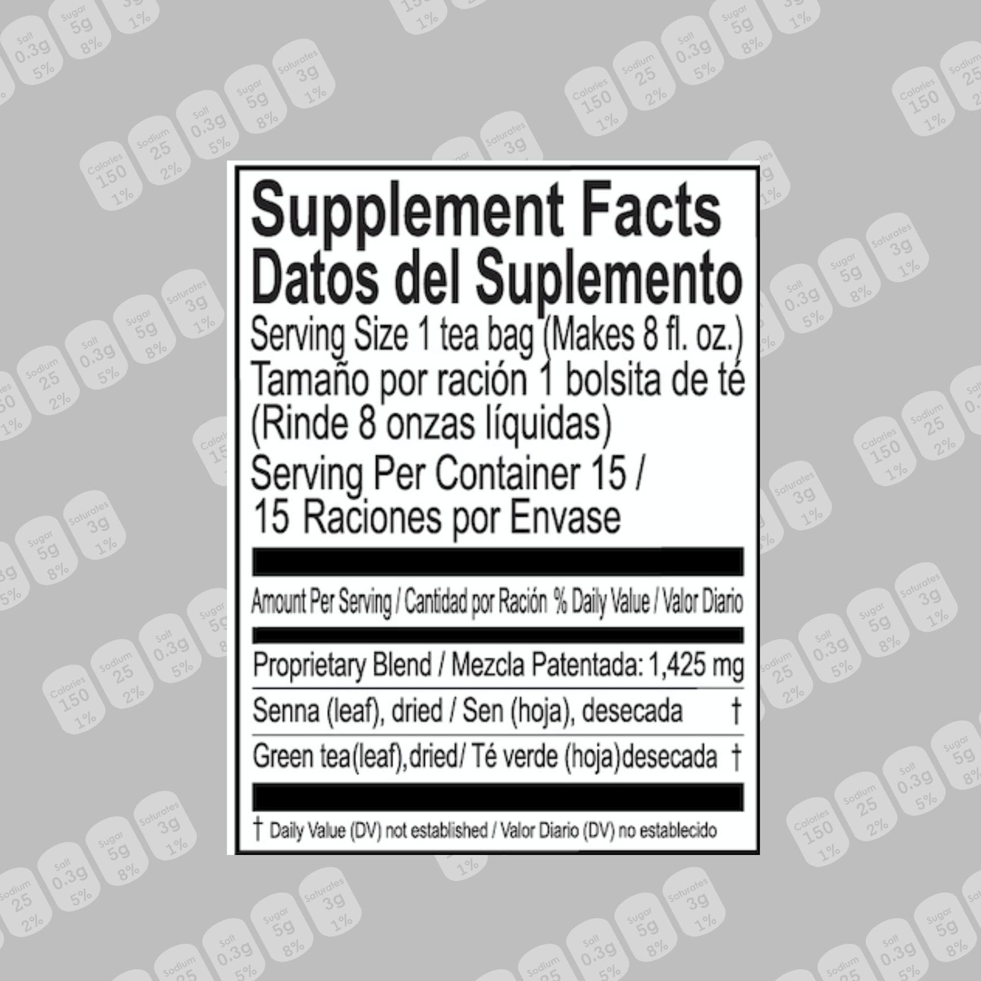 24 Pack Of Loveeta Wellness Weight Loss Tea Blackberry - 15 Tea Bags (Gmo Free, Gluten Free, Dairy Free, Sugar Free And 100% Natural)